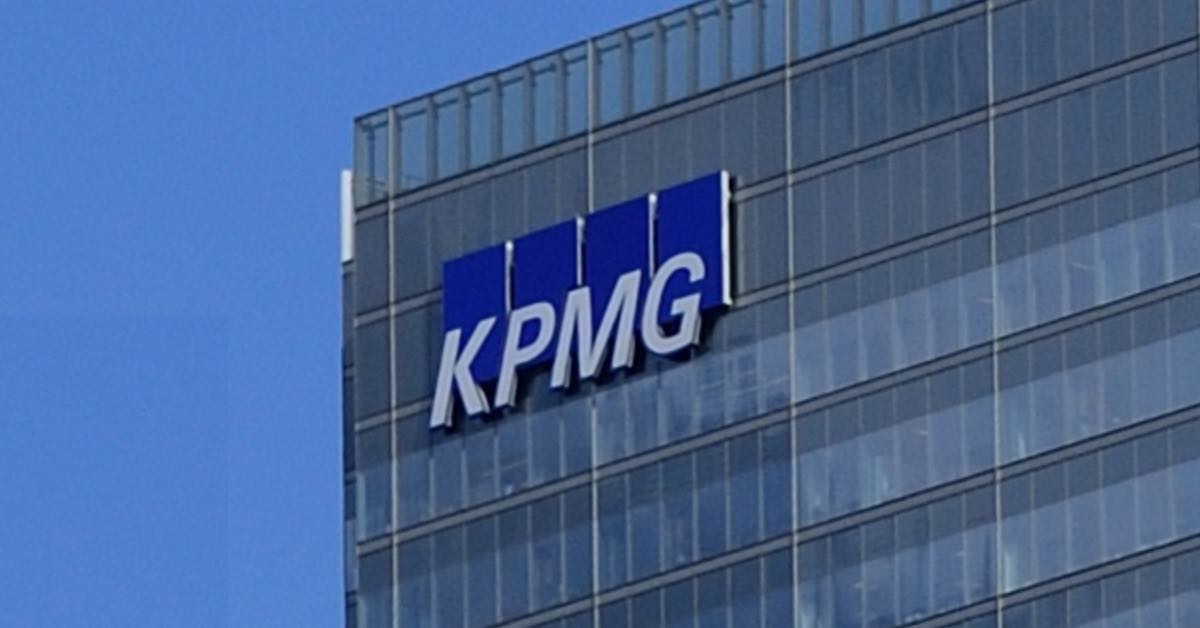 KPMG Building Office Sign