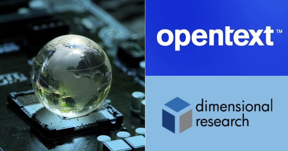 OpenText and Dimensional Research: Sustainable IT Trends