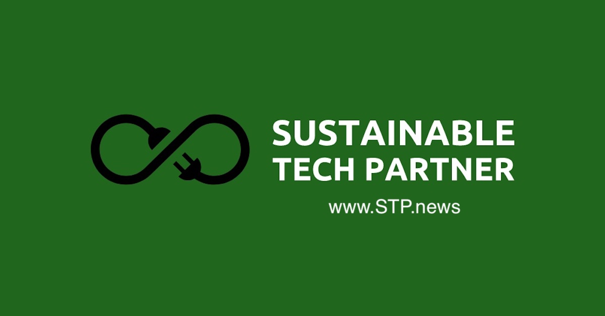 Sustainable Tech Partner Logo: www.STP.news